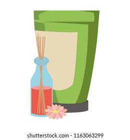 Spa oil bottle