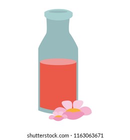 Spa oil bottle
