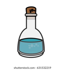 Spa oil bottle