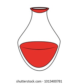 Spa oil massage bottle