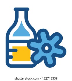 Spa Oil Vector Icon