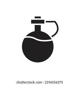 Spa Perfume Filled Icon Vector Illustration