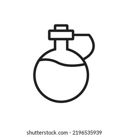 Spa Parfüm Outline Icon Vektorgrafik