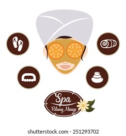 spa relax  design, vector illustration eps10 graphic 