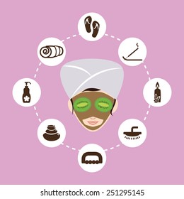 spa relax  design, vector illustration eps10 graphic 