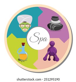 spa relax  design, vector illustration eps10 graphic 