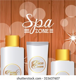 spa relaxation area design, vector illustration eps10 graphic 