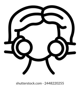 Spa roller face icon outline vector. Crystal slender. Device jade
