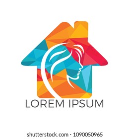 Spa and salon logo design. Abstract concept for beauty salons, spa, cosmetics, fashion and beauty industry.