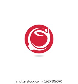 Spa and salon logo design. Cosmetics and makeup artist symbol, beauty salon shop logos illustration.	
