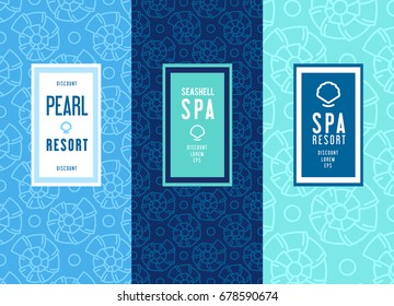 Spa salon logo design. Vector illustration