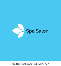 Spa Salon logo template. A clean, modern, and high-quality design logo vector design. Editable and customize template logo
