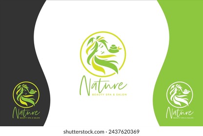 Spa Salon Modern logo vector