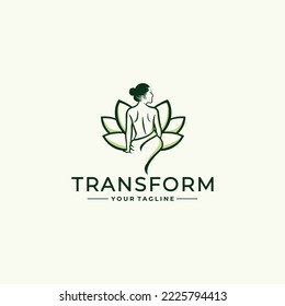 Spa Salon vector illustration logo design template