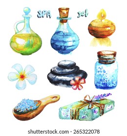 SPA set,each element on a separate layer