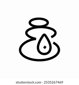 spa sign icon sign vector
