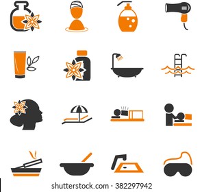 Spa simply icons for web and user interfaces