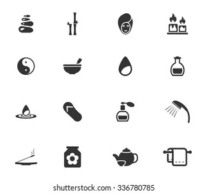 Spa simply symbols for web icons