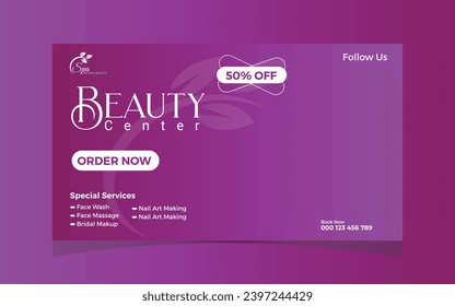 spa social media post design, social media post design