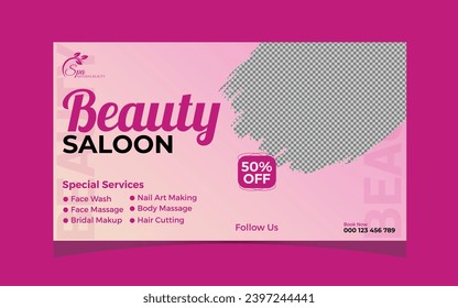 spa social media post design, social media post design