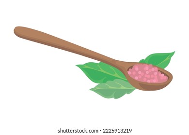 spa spoon design over white
