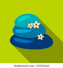 Spa stone icon of vector illustration for web and mobile
