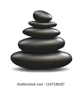 Spa Stones Illustration