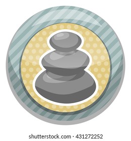 Spa stones illustration