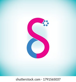 Spa style Letter of S Logo Design