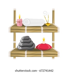 Spa supplies concept