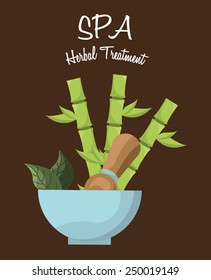spa therapy  design, vector illustration eps10 graphic 