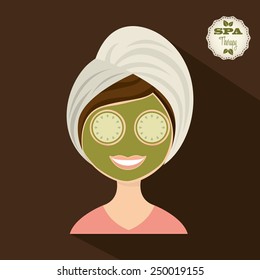 spa therapy  design, vector illustration eps10 graphic 