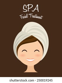 spa therapy  design, vector illustration eps10 graphic 