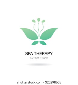 Spa therapy logo design
