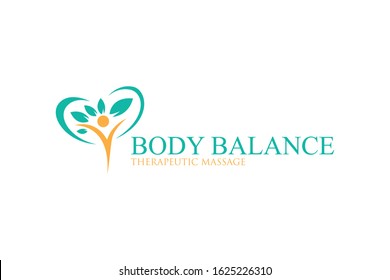 Spa, Therapy And Massage Logo Design