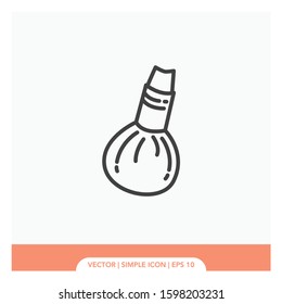 Spa treatment tool Icon Vector Illustration