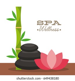 Spa utensils illustration