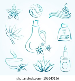 spa vector element set