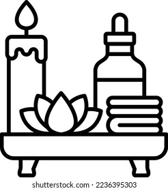 Spa vector icon. Can be used for printing, mobile and web applications.