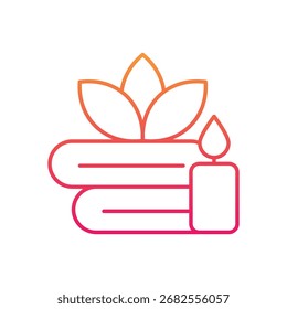 Icono de Vector de spa concepto de icono de Vector Ilustración de stock