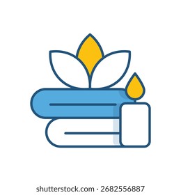 Icono de Vector de spa concepto de icono de Vector Ilustración de stock