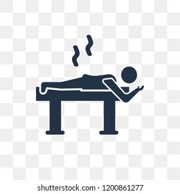 Spa vector icon isolated on transparent background, Spa transparency concept can be used web and mobile