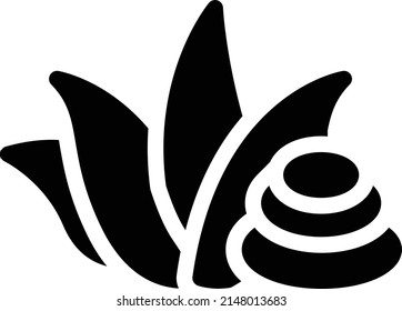 imagen de spa Vector sobre un fondo transparente.Símbolos de calidad superior.Icono vector glifos para concepto y diseño gráfico.