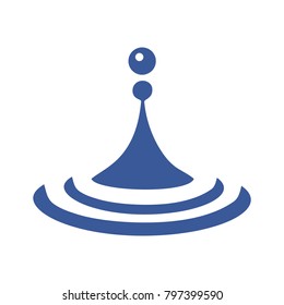 spa water vector icon