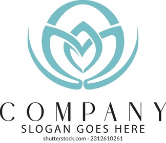 Spa , Wellness center logo design