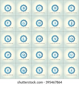 Spa and wellness logo set. Brand identity for Health center or spa complex.