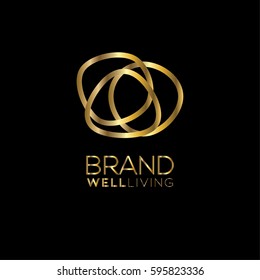 Spa and wellness vector logo design template