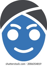 spa de fondo blanco. spa es un símbolo de la profesión de icono de color .glyph.
