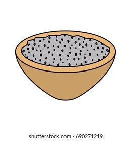 Spa wooden pot