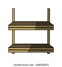 spa wooden shelf
